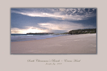 0780a Beachscape - Evans Head